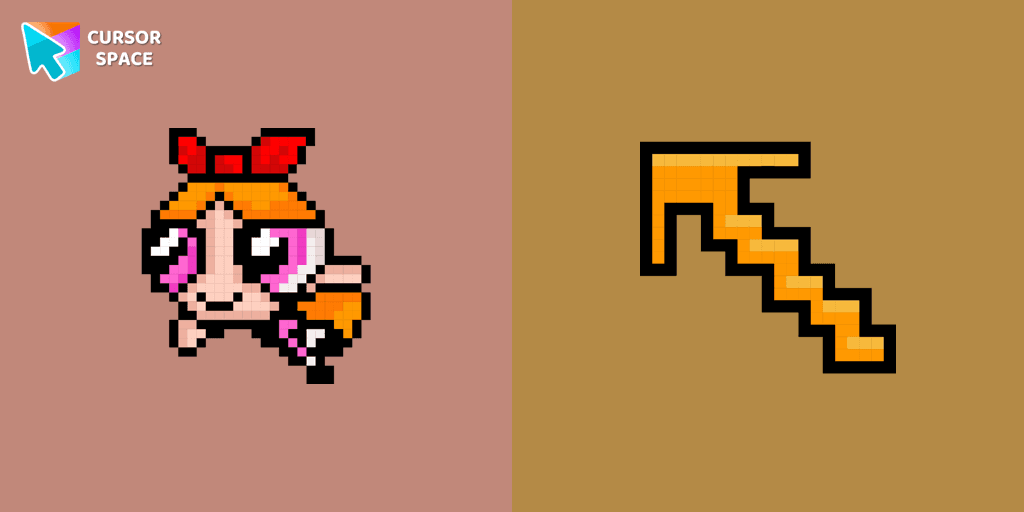 Blossom Pixel cursor cursor pack